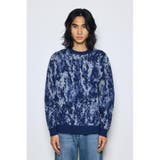 総柄ニットトップス | AZUL BY MOUSSY | 詳細画像16 