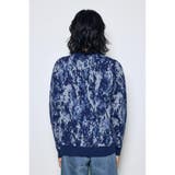 総柄ニットトップス | AZUL BY MOUSSY | 詳細画像18 