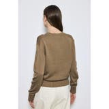 リネンタッチクルーネックニットカーディガン | AZUL BY MOUSSY | 詳細画像41