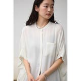 ポンチョ型楊柳シャツ | AZUL BY MOUSSY | 詳細画像1 