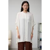 ポンチョ型楊柳シャツ | AZUL BY MOUSSY | 詳細画像4 