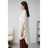 ポンチョ型楊柳シャツ | AZUL BY MOUSSY | 詳細画像5 