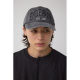 BLK | ピグメントダメージ3D刺繍キャップ | AZUL BY MOUSSY