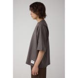 レザーライク半袖Tシャツ | AZUL BY MOUSSY | 詳細画像14 
