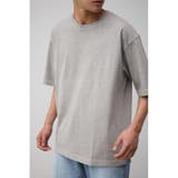 L/GRY1 | ピグメントサイドスリットTEE | AZUL BY MOUSSY