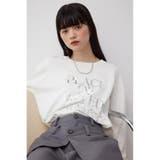 ハクプリントロングスリーブTシャツ | AZUL BY MOUSSY | 詳細画像1 