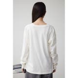 ハクプリントロングスリーブTシャツ | AZUL BY MOUSSY | 詳細画像6 