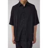 BLK | タック楊柳リラックスシャツ | AZUL BY MOUSSY