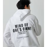 MIND OF ONES OWN HOODIE | AZUL BY MOUSSY | 詳細画像3 