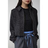 BLK | ラメツイードショートジャケット | AZUL BY MOUSSY