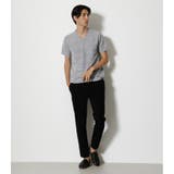 RANDOM TACK BORDER V/N TEE | AZUL BY MOUSSY | 詳細画像23