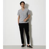 RANDOM TACK BORDER V/N TEE | AZUL BY MOUSSY | 詳細画像24
