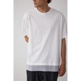WHT | 楊柳レイヤードTシャツ | AZUL BY MOUSSY
