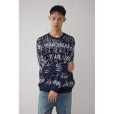 総ロゴペイントニットトップス | AZUL BY MOUSSY | 詳細画像25 