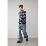 総ロゴペイントニットトップス | AZUL BY MOUSSY | 詳細画像26 