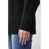 BIAS RIB LOOSE KNIT TOPS | AZUL BY MOUSSY | 詳細画像20