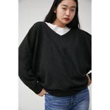 BIAS RIB LOOSE KNIT TOPS | AZUL BY MOUSSY | 詳細画像13