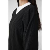 BIAS RIB LOOSE KNIT TOPS | AZUL BY MOUSSY | 詳細画像19