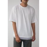 WHT | フェイクレイヤードTEE | AZUL BY MOUSSY