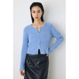 ダブルジップシャギーニットカーディガン | AZUL BY MOUSSY | 詳細画像35