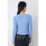 ダブルジップシャギーニットカーディガン | AZUL BY MOUSSY | 詳細画像36