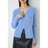 ダブルジップシャギーニットカーディガン | AZUL BY MOUSSY | 詳細画像27