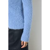 ダブルジップシャギーニットカーディガン | AZUL BY MOUSSY | 詳細画像33