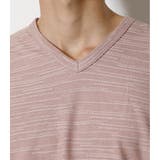 RANDOM TACK BORDER V/N TEE | AZUL BY MOUSSY | 詳細画像18
