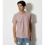 RANDOM TACK BORDER V/N TEE | AZUL BY MOUSSY | 詳細画像15