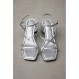 ナロークロスストラップサンダル | AZUL BY MOUSSY | 詳細画像25