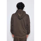 合皮アップリケ裏毛ジップパーカー | AZUL BY MOUSSY | 詳細画像23 