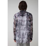 シアー総柄長袖シャツ | AZUL BY MOUSSY | 詳細画像28