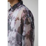 シアー総柄長袖シャツ | AZUL BY MOUSSY | 詳細画像30