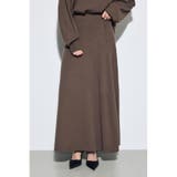 フレアニットロングスカート | AZUL BY MOUSSY | 詳細画像8 