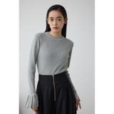 シアーコンビフレアスリーブニット | AZUL BY MOUSSY | 詳細画像30