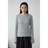 シアーコンビフレアスリーブニット | AZUL BY MOUSSY | 詳細画像32