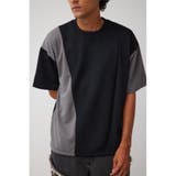 柄BLK5 | フクレジャガードスウィッチングトップス | AZUL BY MOUSSY