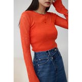 ORG | シアーニットカーディガンキャミセット | AZUL BY MOUSSY