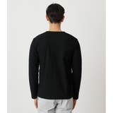 SLUB PILE LONG TEE | AZUL BY MOUSSY | 詳細画像17