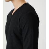 SLUB PILE LONG TEE | AZUL BY MOUSSY | 詳細画像19