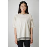 TULLE SET MESSAGE PRINT TEE | AZUL BY MOUSSY | 詳細画像5 