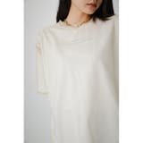 TULLE SET MESSAGE PRINT TEE | AZUL BY MOUSSY | 詳細画像1 