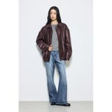 フェイクレザーミドルブルゾン | AZUL BY MOUSSY | 詳細画像31