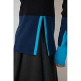 カラーブロッキングリブニット | AZUL BY MOUSSY | 詳細画像22