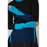 カラーブロッキングリブニット | AZUL BY MOUSSY | 詳細画像21