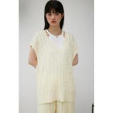 シアーフリンジニットベスト | AZUL BY MOUSSY | 詳細画像2 