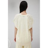 シアーフリンジニットベスト | AZUL BY MOUSSY | 詳細画像6 