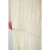 シアーフリンジニットベスト | AZUL BY MOUSSY | 詳細画像9 