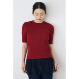 BRD | ハーフスリーブクルーネックニットトップス | AZUL BY MOUSSY