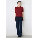 ハーフスリーブクルーネックニットトップス | AZUL BY MOUSSY | 詳細画像29